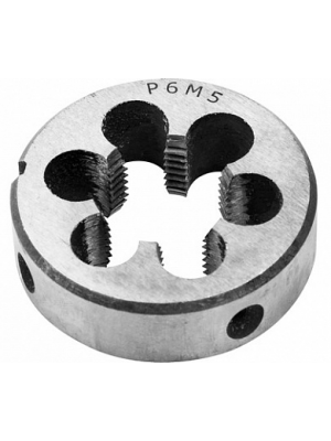 Плашка круглая М1 для нарезания внешней резьбы STRONG СТМ-51400025