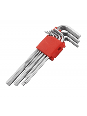 Набор шестигранных ключей "средние" HEX 1,5-10 мм 9шт STRONG СТП-92100002